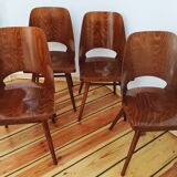 Set of Four Chairs by O. Haerdtl for TON, Czechoslovakia, 1960s