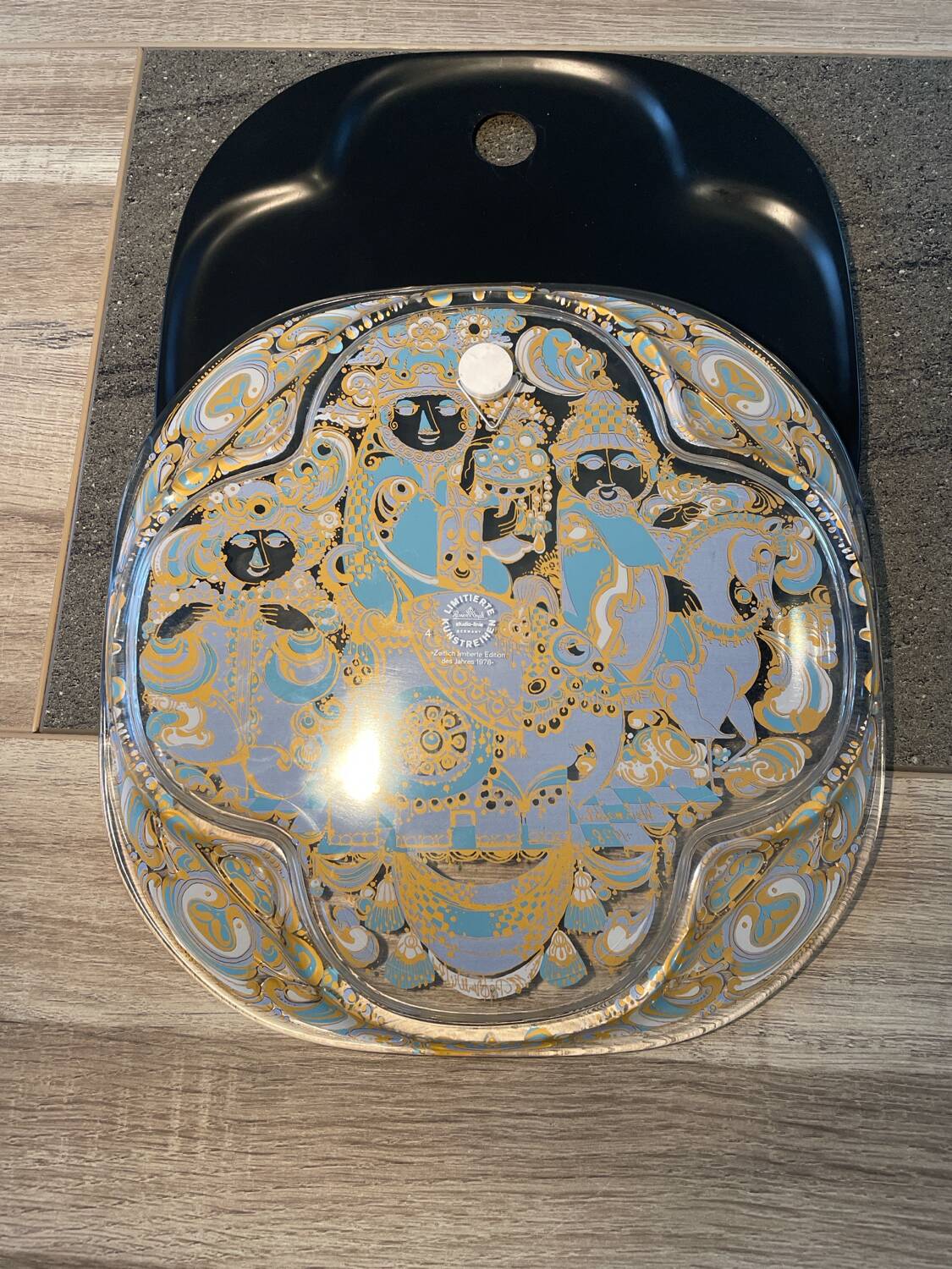 Pair of wall plates Rosenthal Studio Linie – Björn Wiinblad