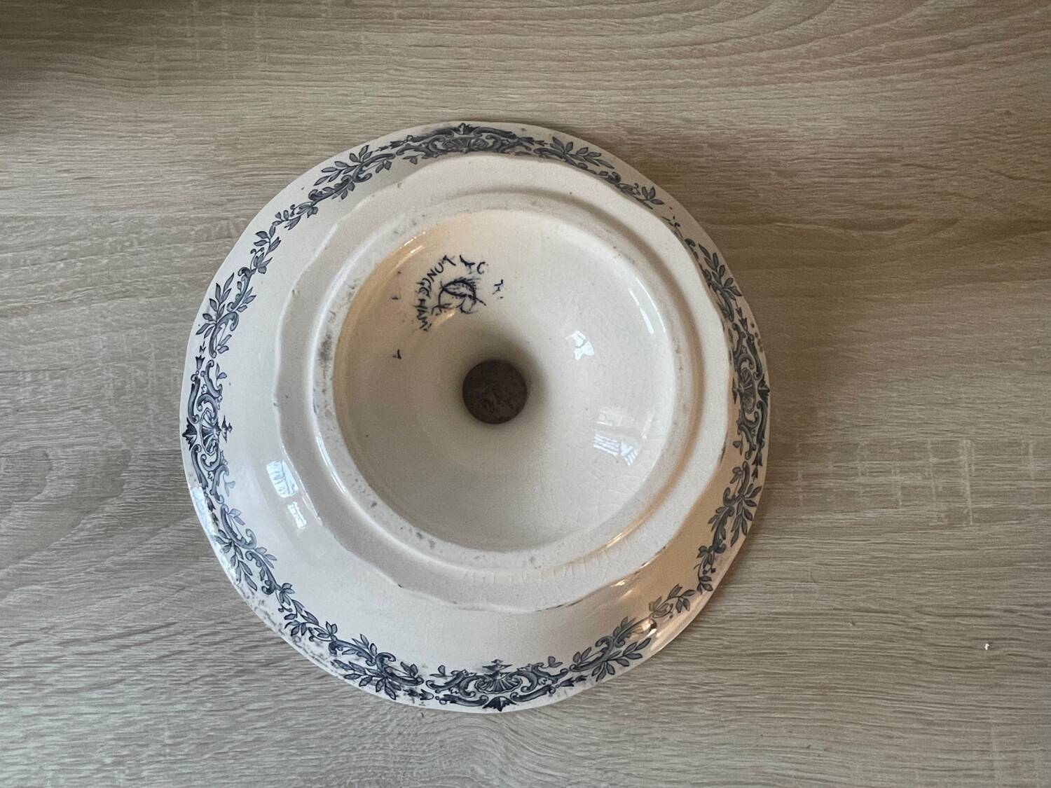 Longchamp flat pedestal compotier