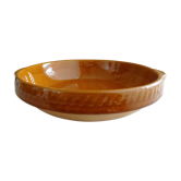 Plat à four rond en grès Digoin N° 10