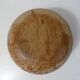 turned wooden fruit bowl