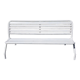 Iron and wood bench of the 50s foldable