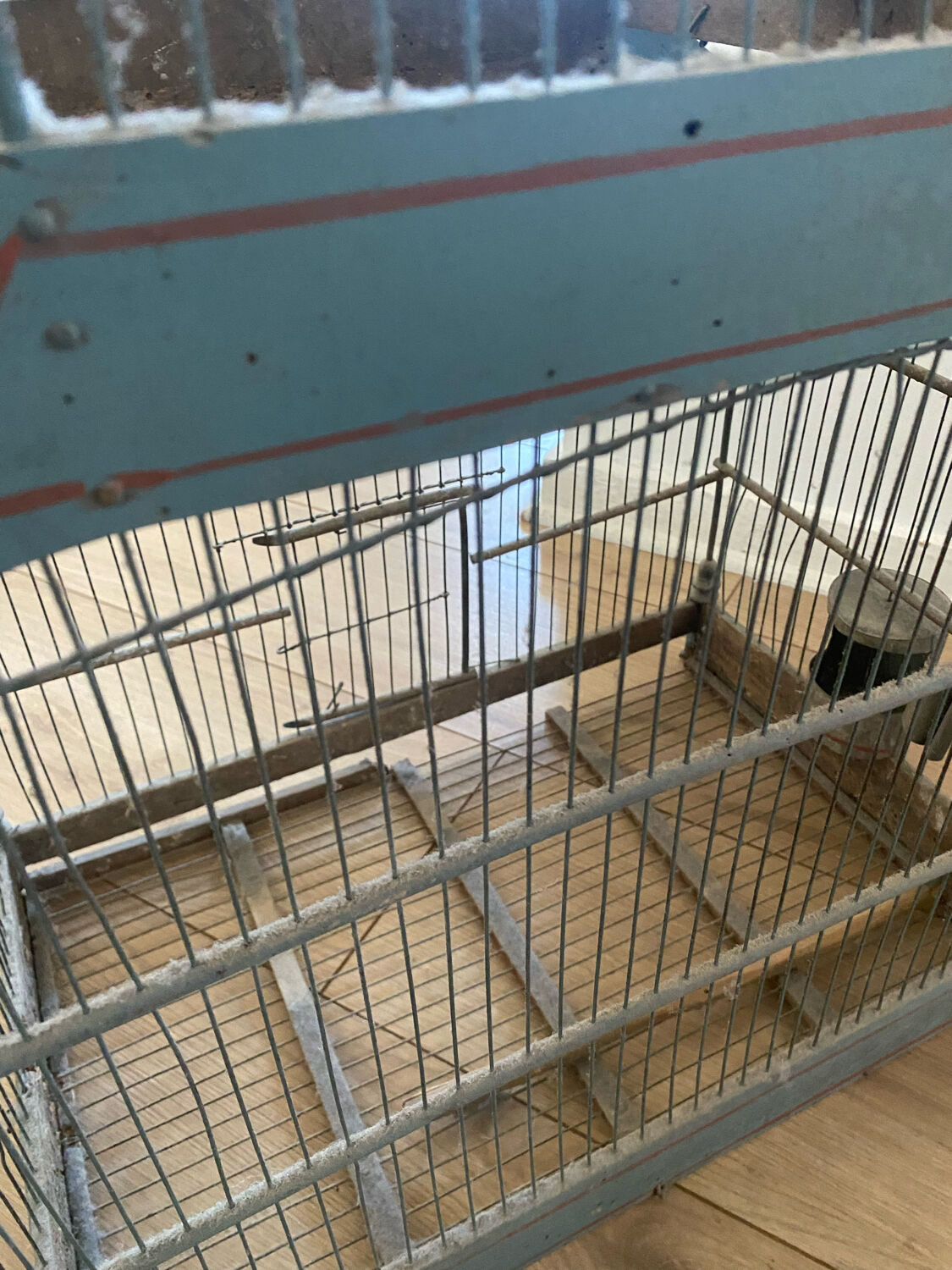 Cage à oiseaux ancienne