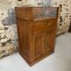 Meuble ancien bois et marbre