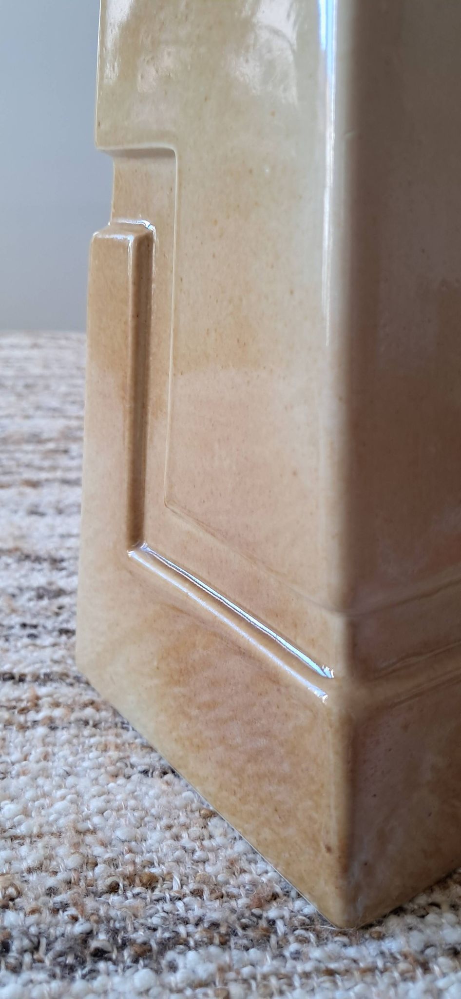 Vase céramique style moderniste fabriqué en France