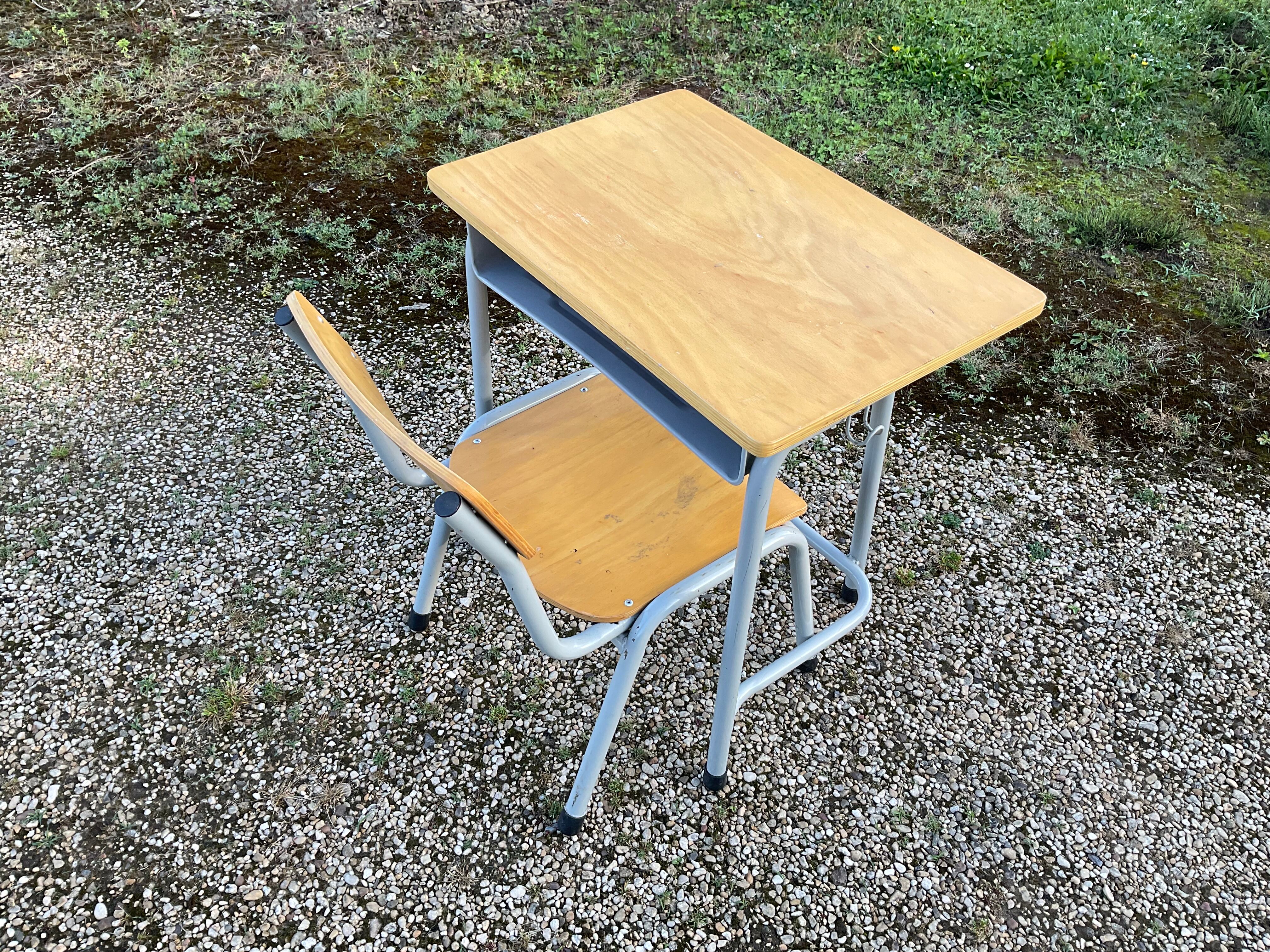 School desk.