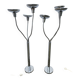 Pair of space age floor lamps