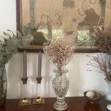 Vintage cut crystal vase