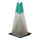 Murano glass and metal lamp, Italy 1980