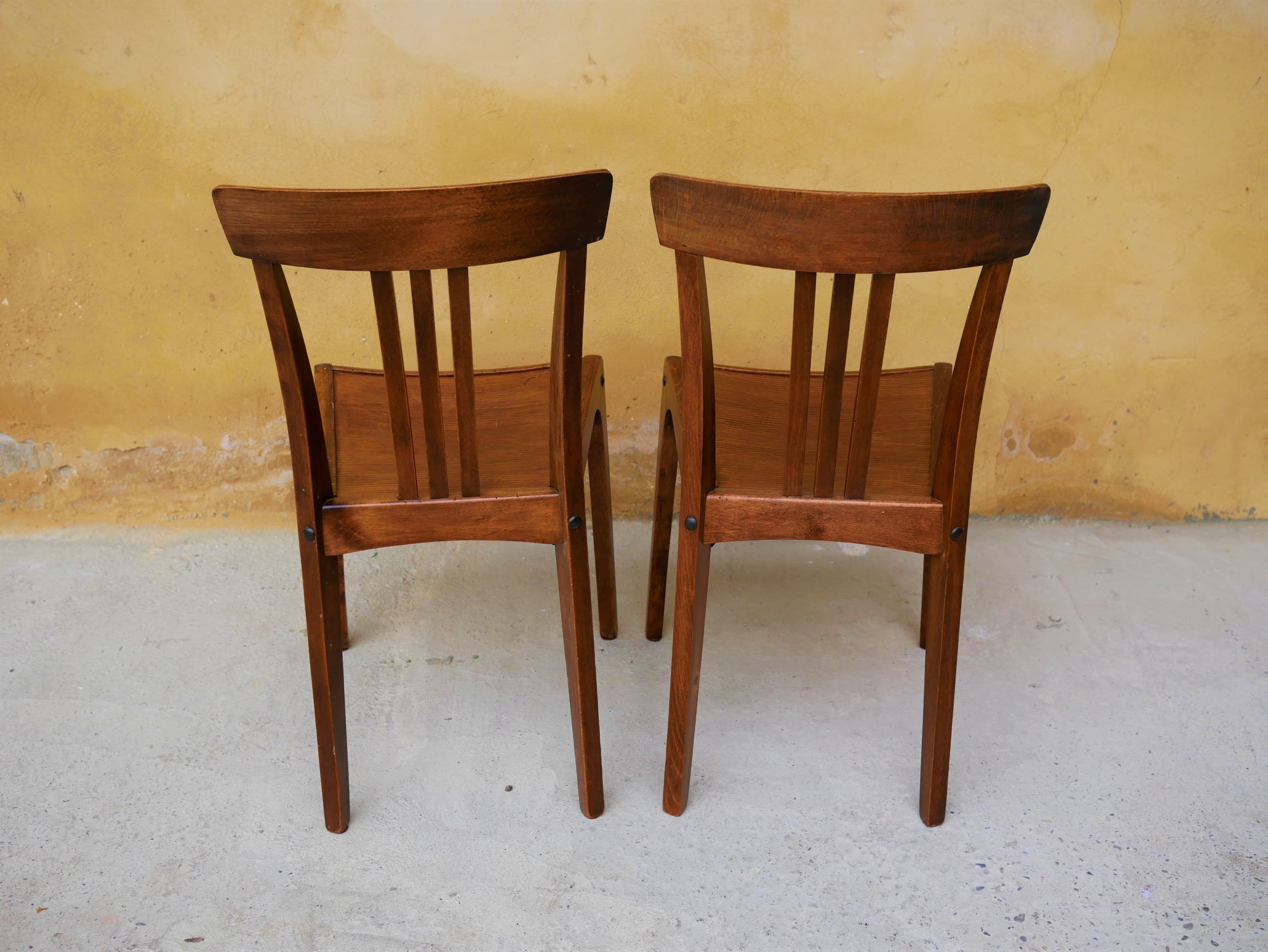 Pair of chairs bistro by Stella, 20 years
