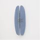 Pair of Fontana Arte Style Mid-century Modern Light Blu Murano Glass Sconce