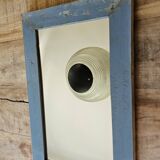 Teak mirror