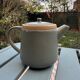 Celadon teapot – Japanese wabi-sabi style – very rare model.