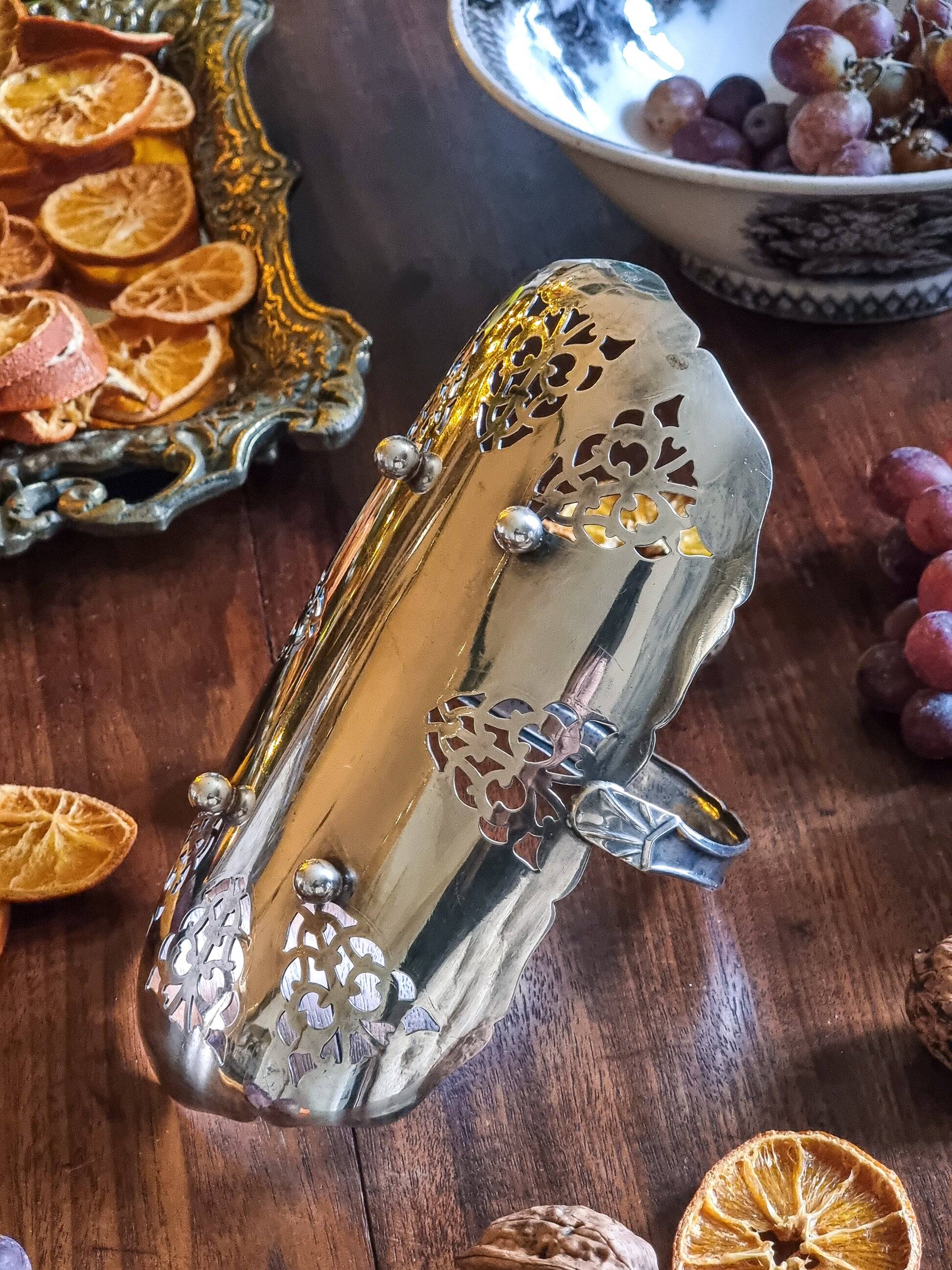 Silver-plated basket