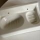 Bathroom door art deco ceramic soap holder