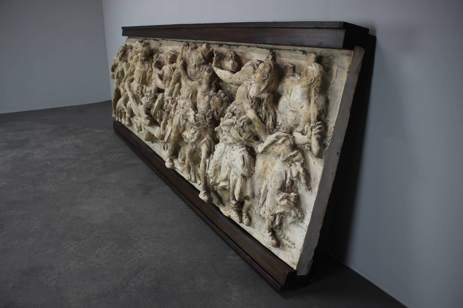 Mid-Century Big 3D Picture by F.F. Novák, 1941, Czechoslovakia