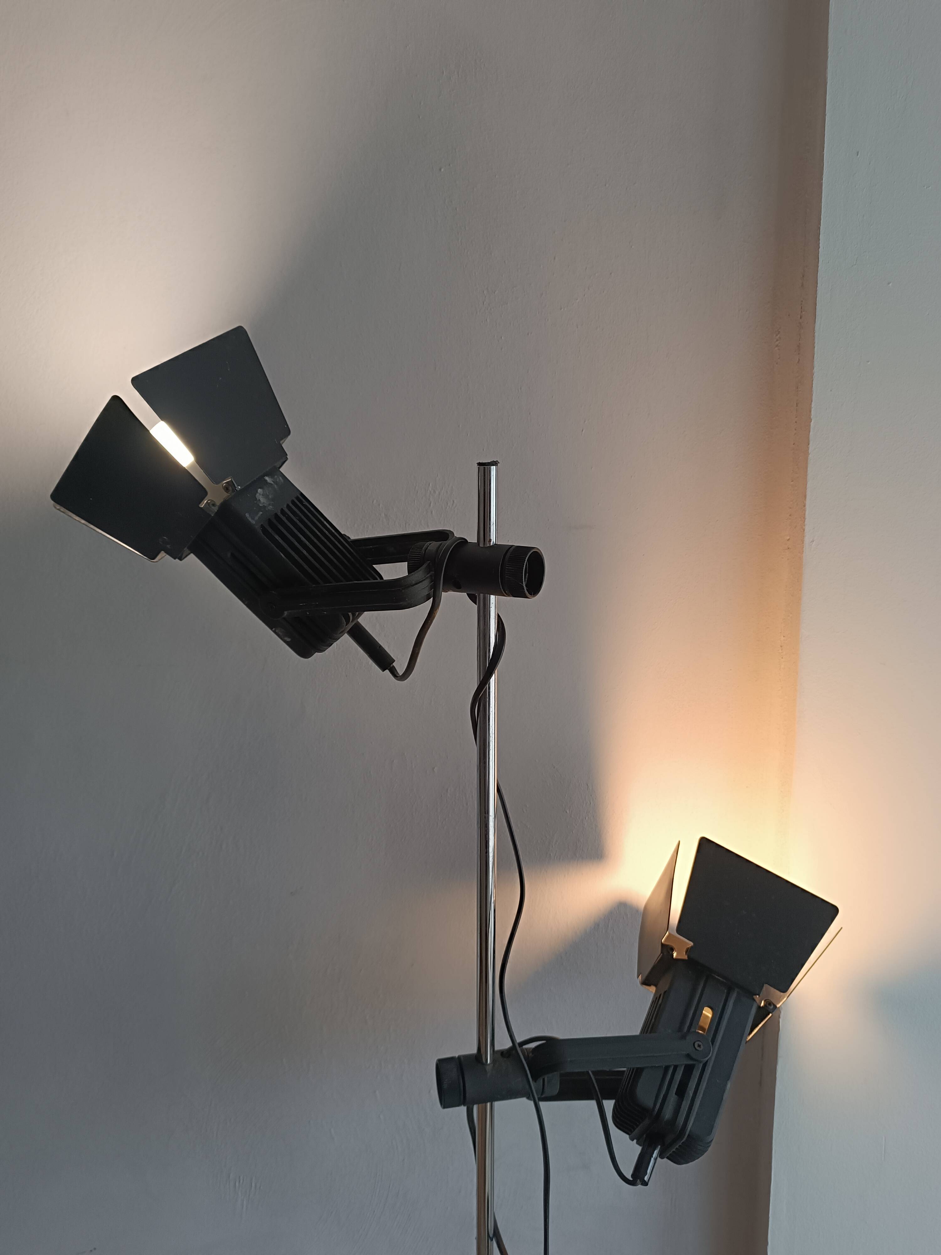 Roger Tallon floor lamp for Hustadt Leuchten 1970