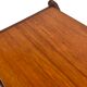 Vintage coffee table teak veneer 1960s design