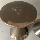 Vintage black tamtam stools