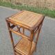 Vintage rattan stool