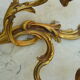 Deux paires d’appliques en bronze