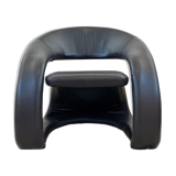 Chaise longue sculpturale 80s