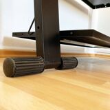 Postmodern Italian graffiti shelf by Rodney Kinsman for Bieffeplast, 1980s.