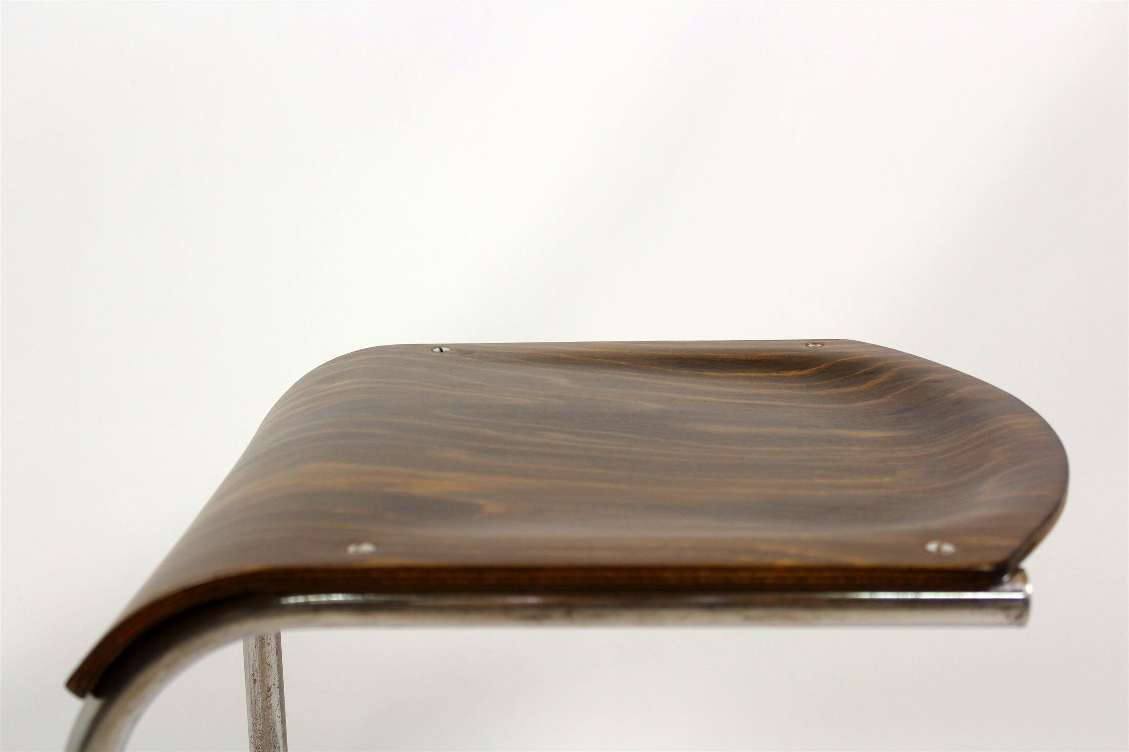 Bauhaus chrome Picollo stool by Mart Stam for Mücke-Melder, 1930s