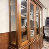 Classic English Bookcase Cabinet