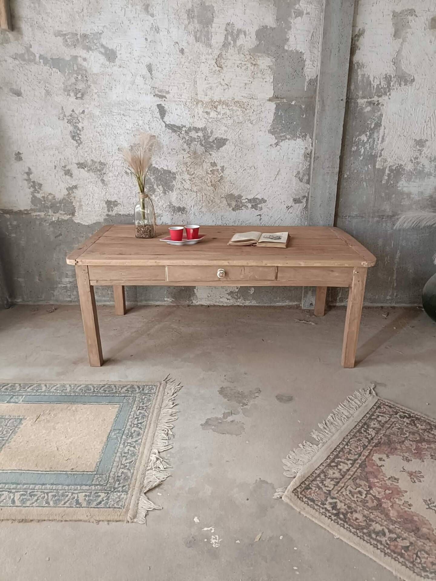 Table basse de ferme