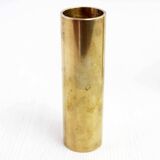 Set of 3 solid brass candle holders