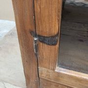 Buffet - glass TV cabinet in Burmese teak