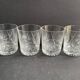 3170 – 4 whiskey glasses – cut crystal
