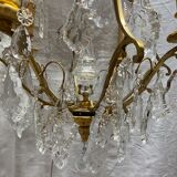 Bronze chandelier mid-twentieth century.