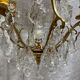 Bronze chandelier mid-twentieth century.