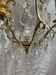 Bronze chandelier mid-twentieth century.