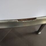 Vintage 70s waiting room coffee table