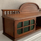 Old wooden shelf