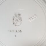 Set of 10 Pexonne octagonal plates