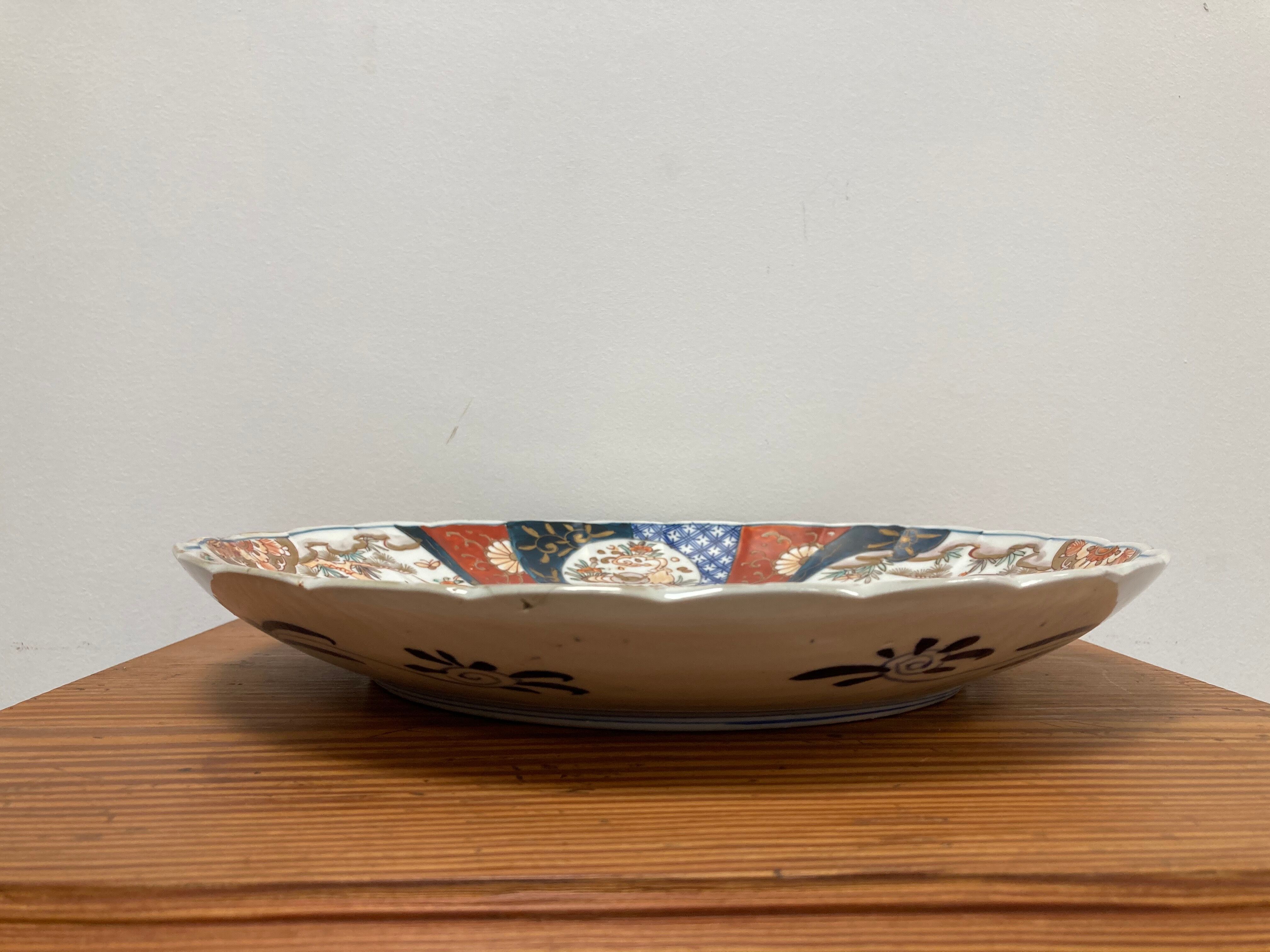 Old imari plate