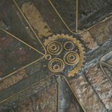 Mosaic stone coffee table by Marcus Kingma