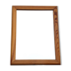 Vintage wall mirror - Wooden frame - 1980s