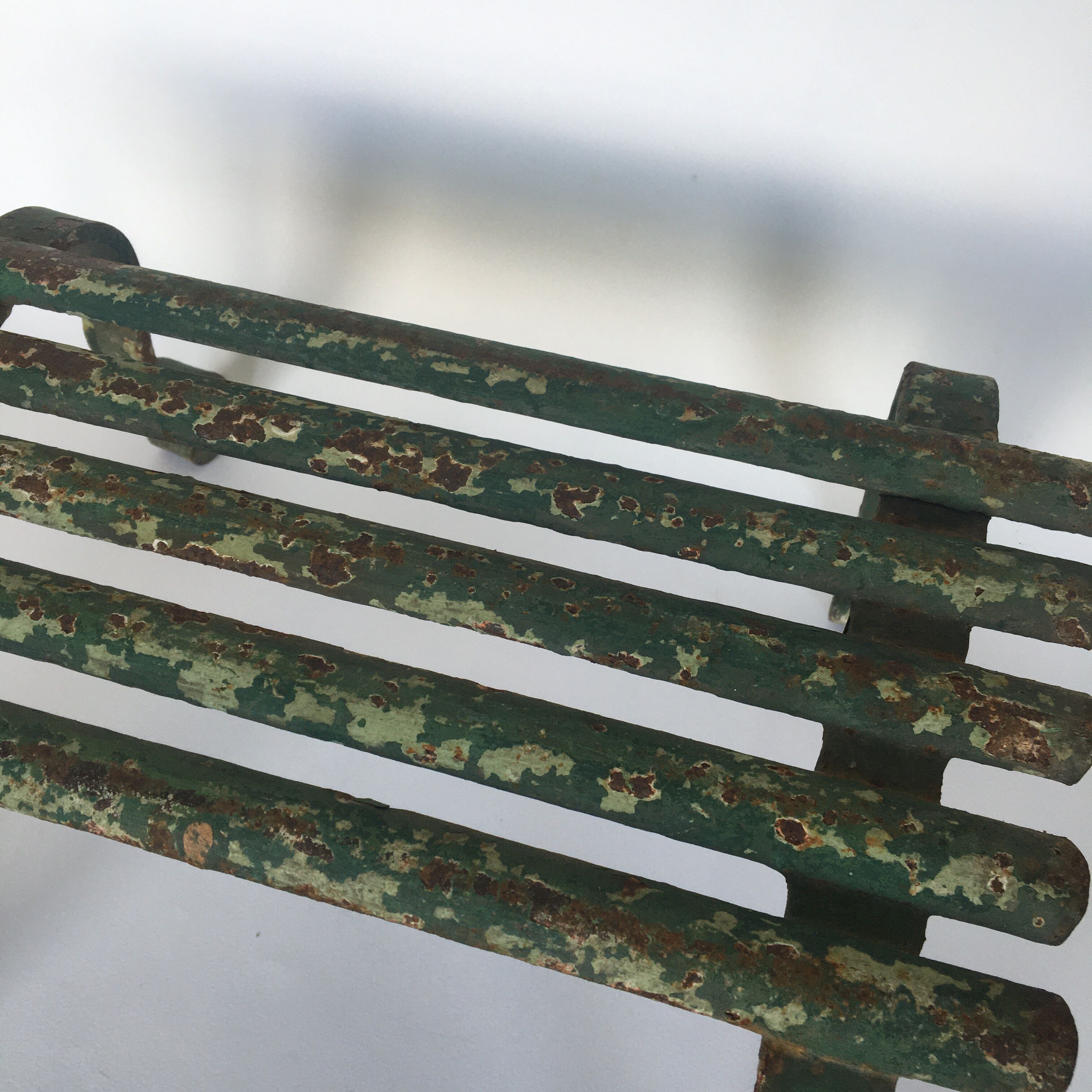 Wrought iron plant door