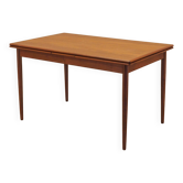 Teak table, Danish design, 1970s, made in Denmark