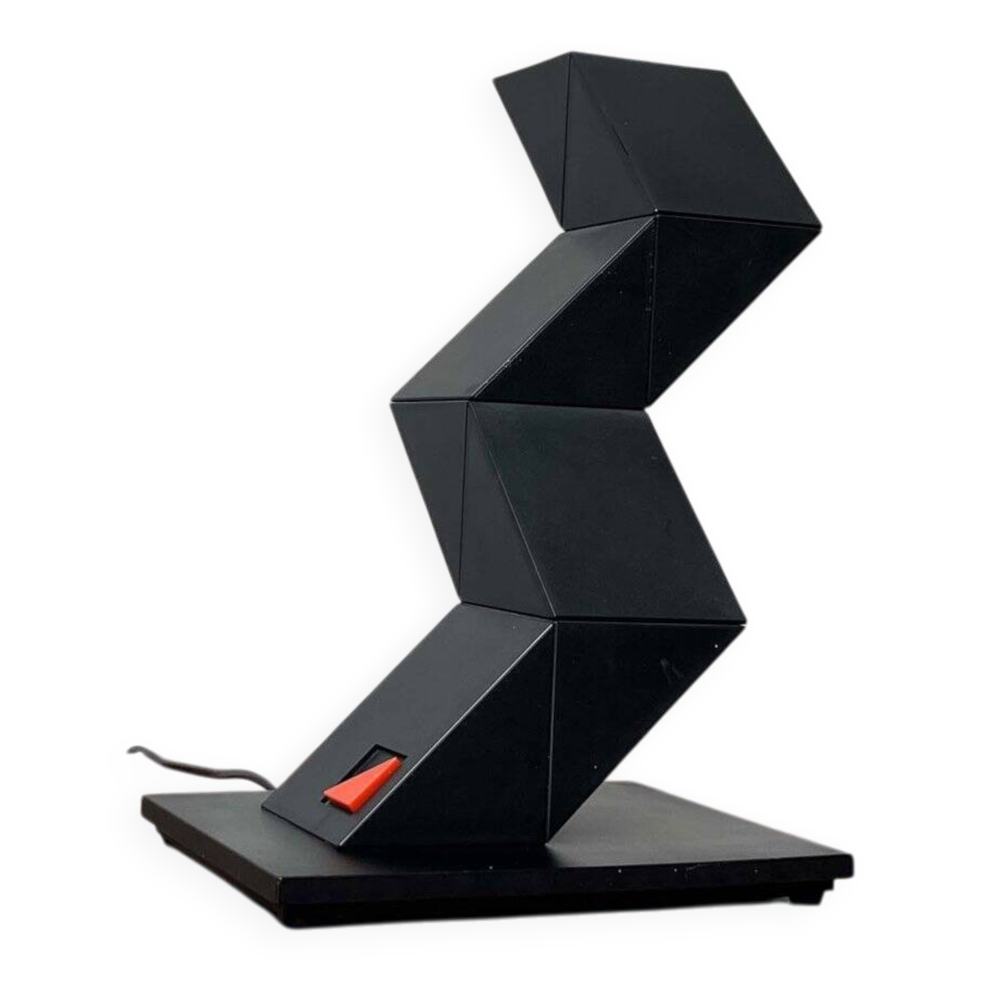 Flexible table lamp Z-Lite Zig Zag postmodern model, 1980s