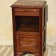 Art Deco period bedside table with marble top