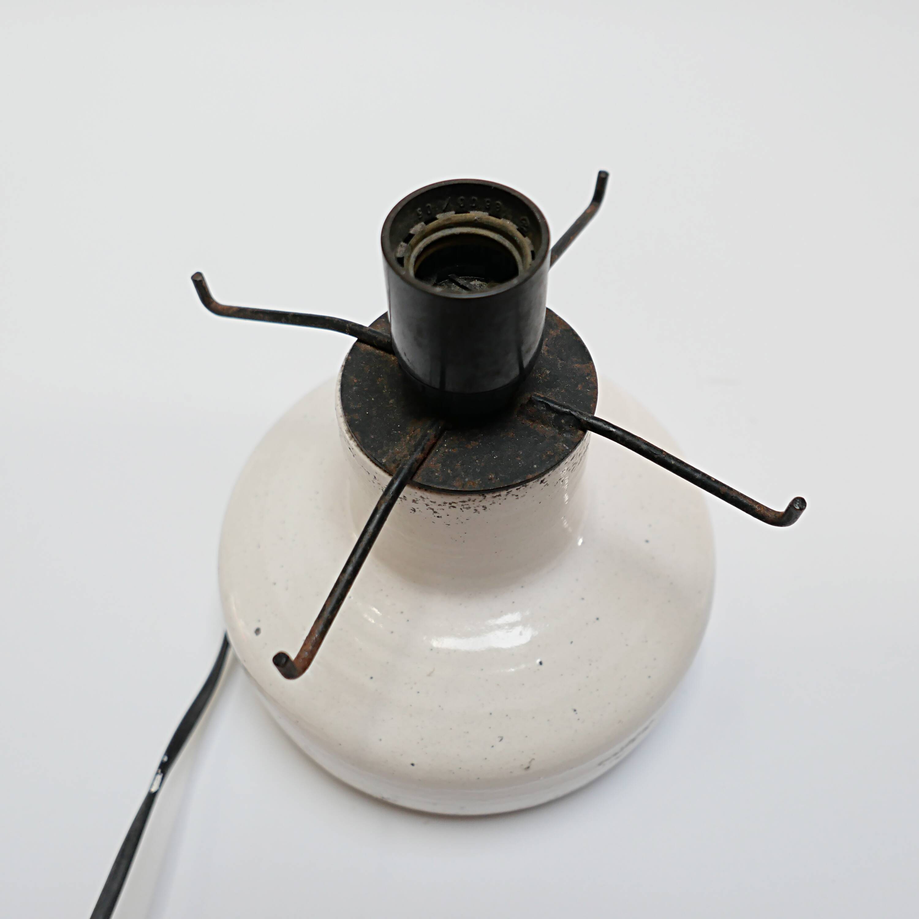 Vintage lamp from the 70s, design 1970s, ACCOLAY ceramic, resin, fiberglass