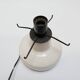 Lampe vintage années 70 design 1970 ACCOLAY céramique résine fibre de verre