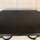 Napoleon III desk, blackened wood and ebony veneer top
