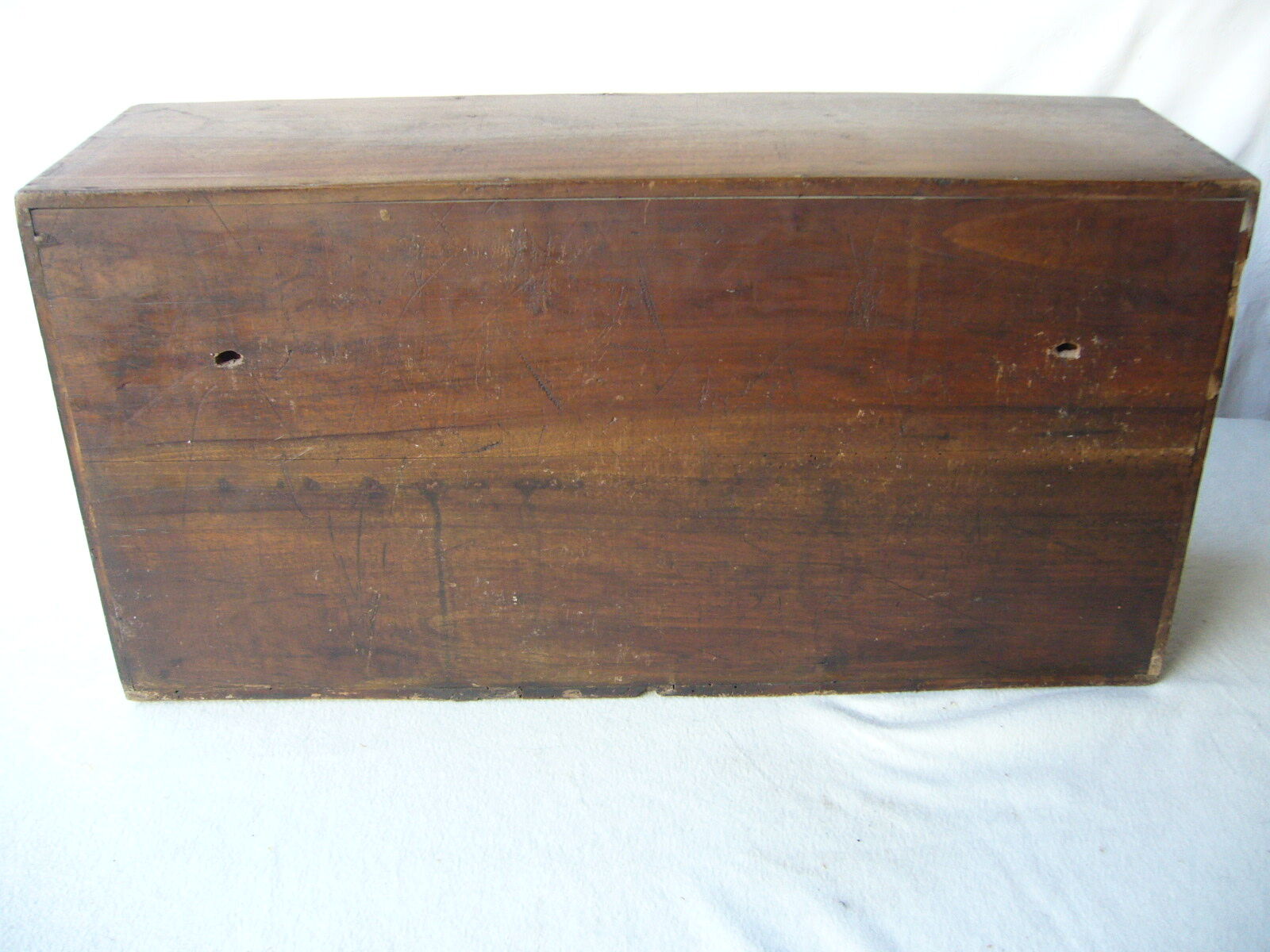 Antique, artisanal seven-drawer furniture